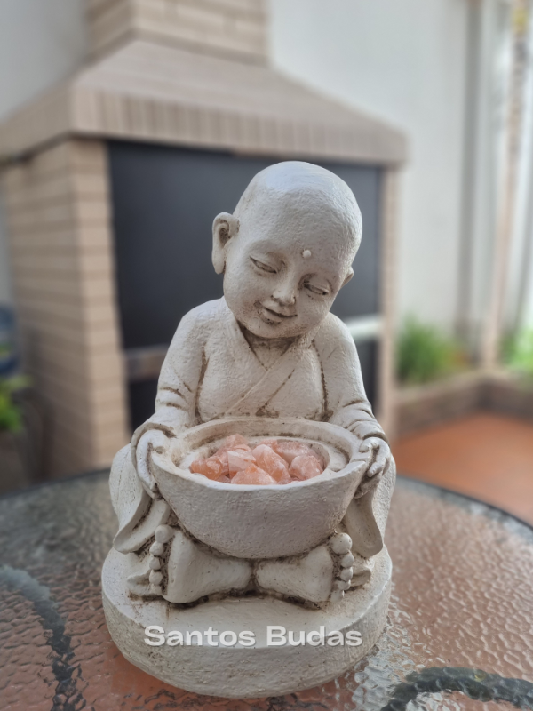 Producto - BUDA MONJE CON CUENCO 55CM