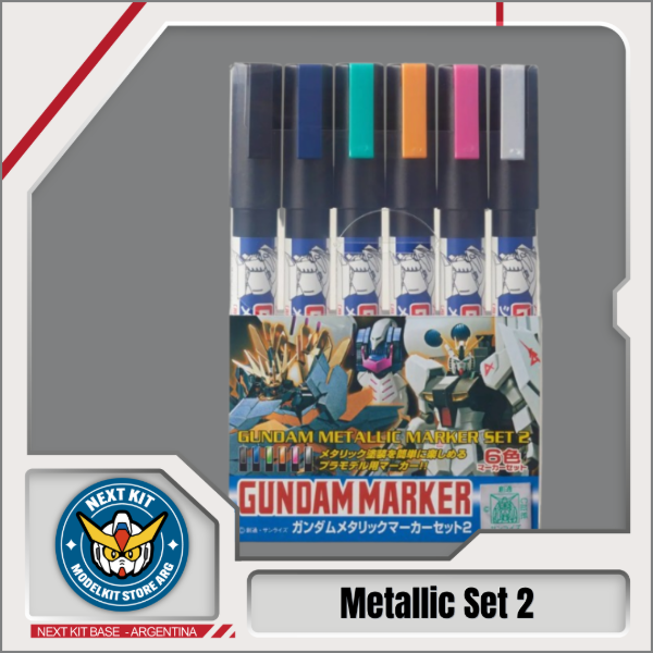 Producto - Gundam Marker - Metallic Set 2