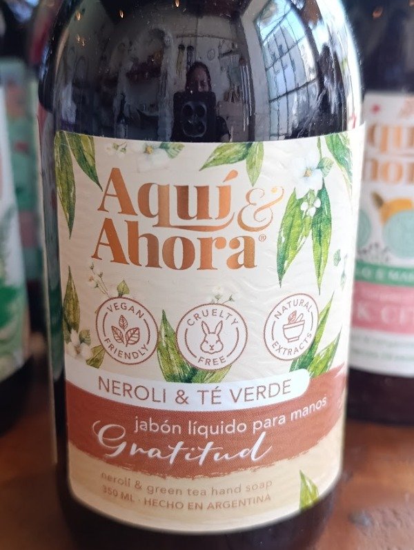 Producto - Jabon liquido GRATITUD neroli y té verde