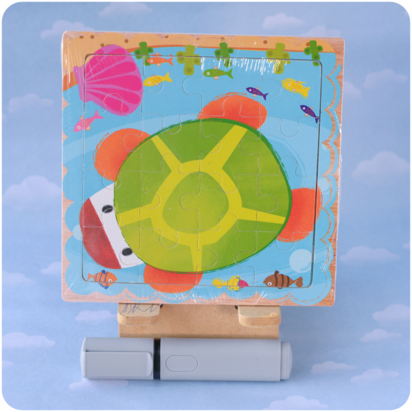 Producto - Rompecabeza de Madera 16 Piezas - Tortuguita