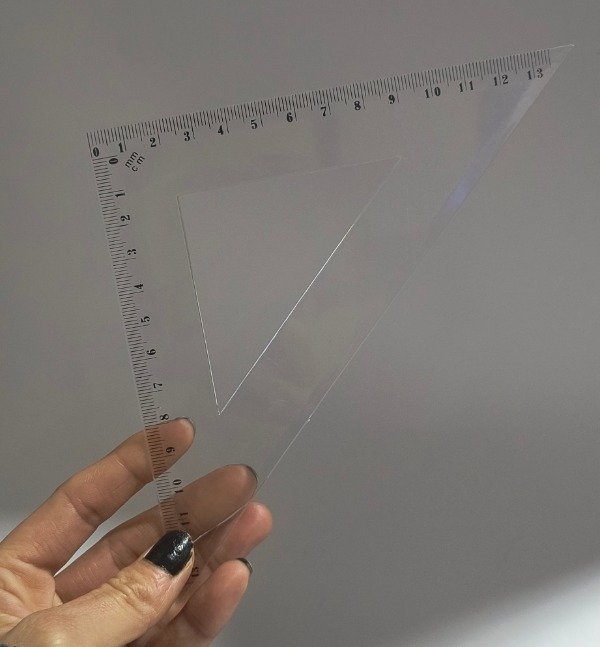 Producto - Regla escuadra 13 cm