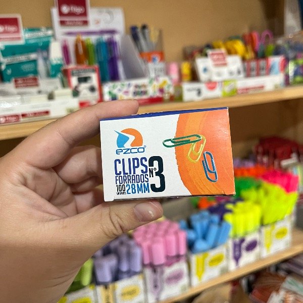 Producto - Clips n3 forrado