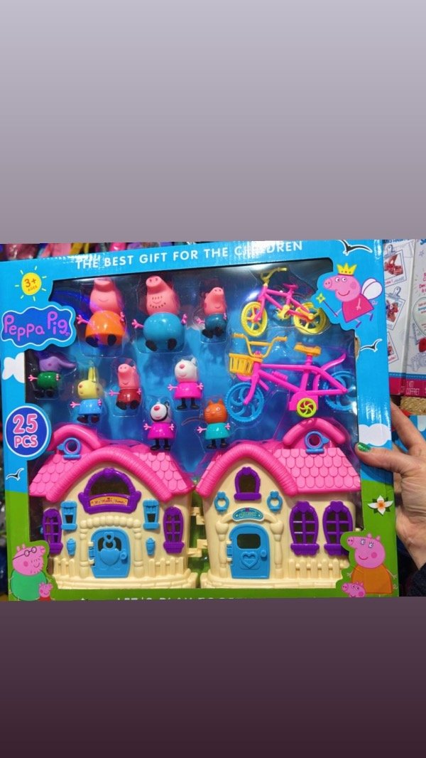 Producto - CASA PEPPA CON ACCESORIOS Y PERSONAJES