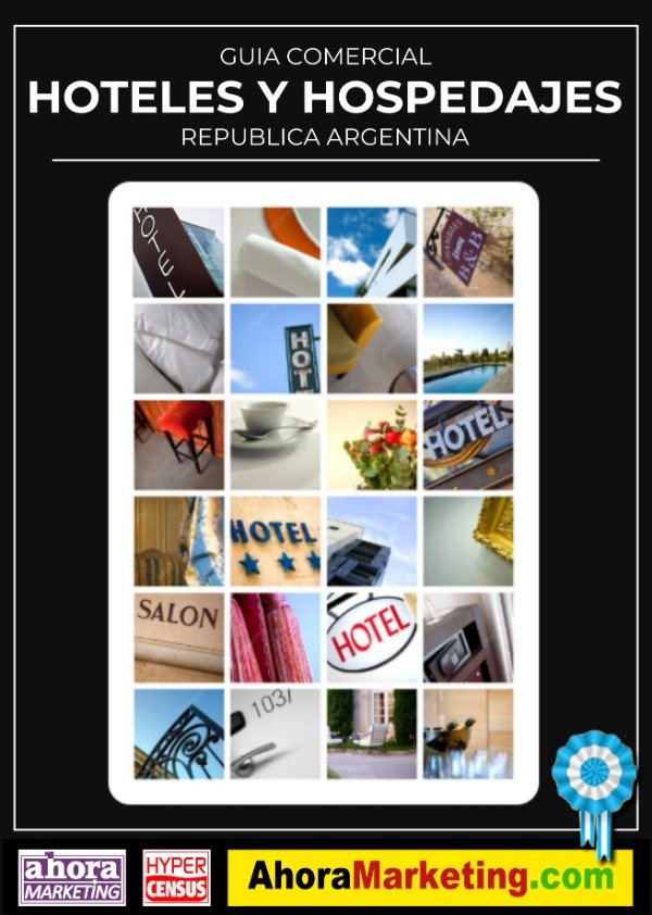 Producto - Guía de Hoteles, Hospedajes y Apart Hoteles