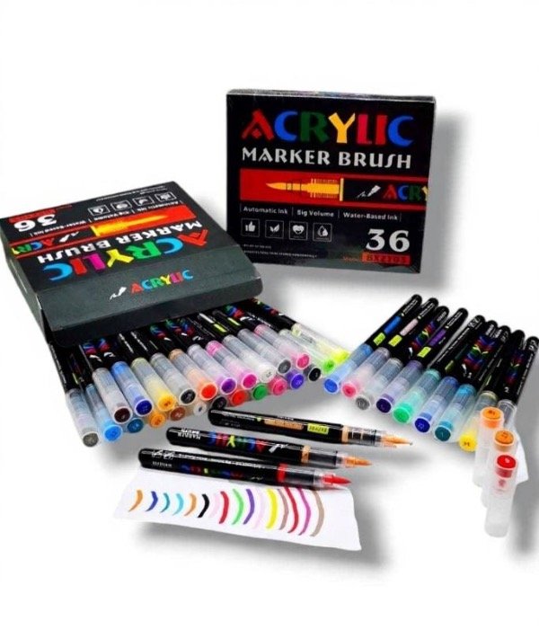 Producto - MARCADORES ACRYLIC X36