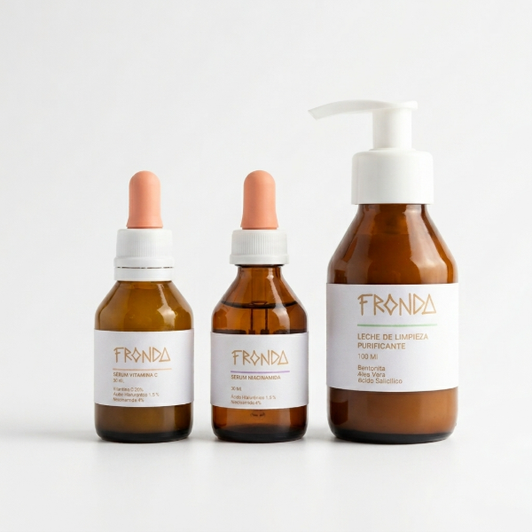 Producto - Kit Purificante Simple -Control de poros, hidratación, luminosidad y prevención-