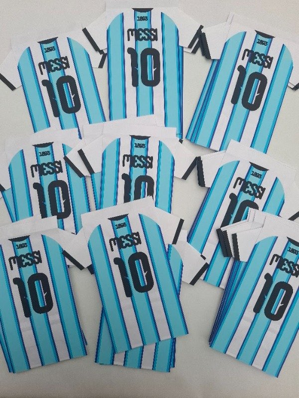 Producto - BOLSITAS GOLOSINERAS CAMISETA ARGENTINA 2026 MESSI - 3
