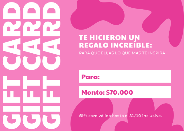 Producto - GIFT CARD AMOR (Leer Descripción)
