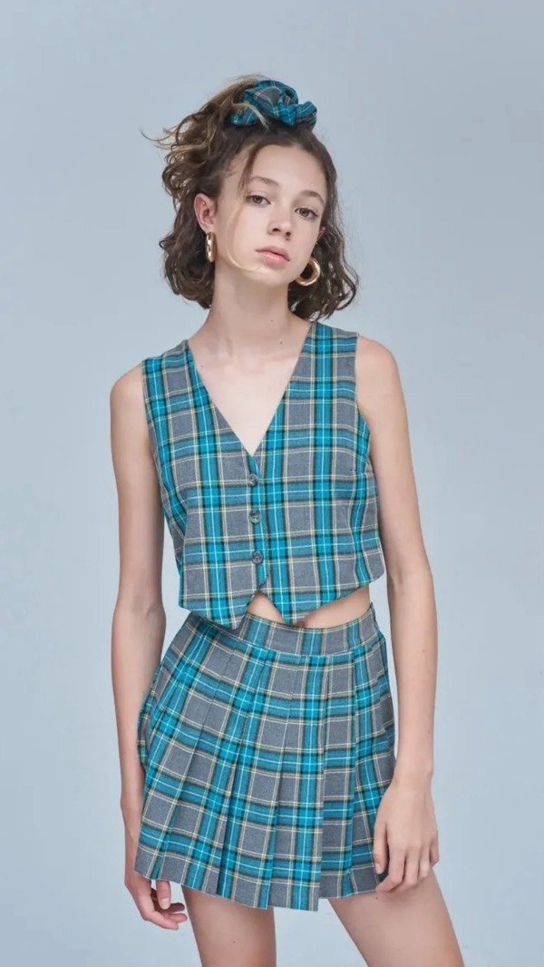 Producto - Chaleco Tartán 47 Street
