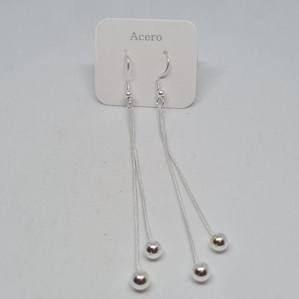 Producto - Aro colgante con bolitas