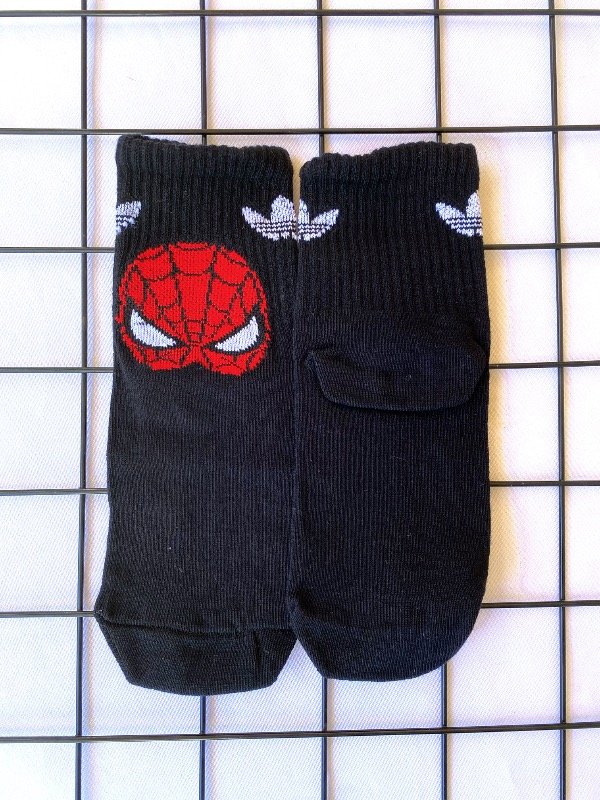 Producto - Medias 3/4 infantiles, adidas spiderman negras