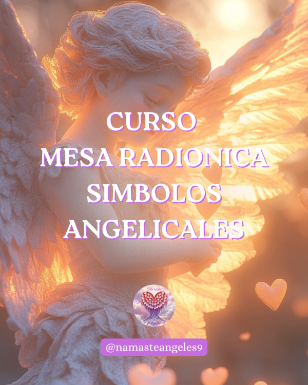 Producto - Mesa Radiónica Símbolos Angelicales (para sanación de niños)