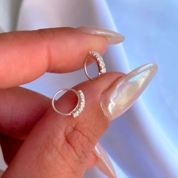 Producto - Argollitas sheine x unidad 8 mm ( nariz)