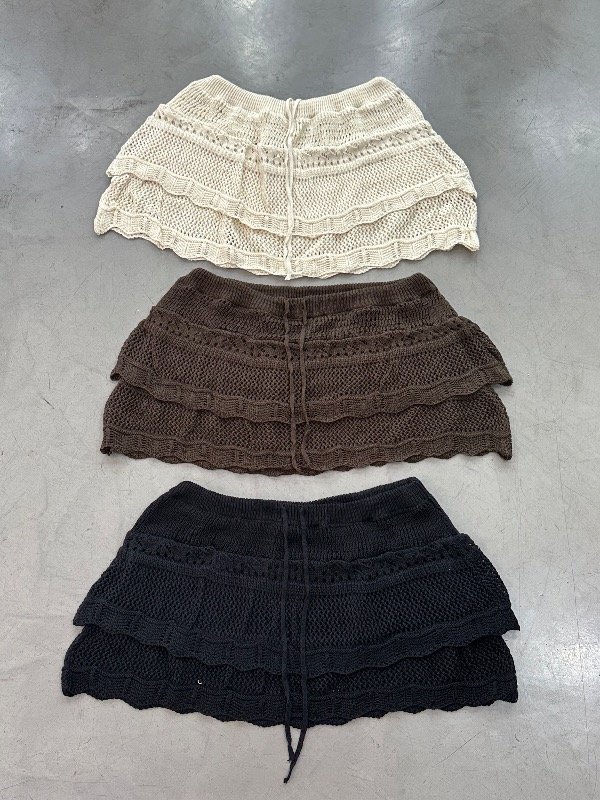 Producto - Pollera Tejida Volados