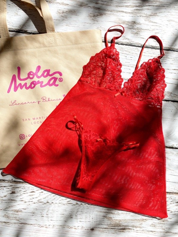 Producto - BABY DOLL CELI ROJO