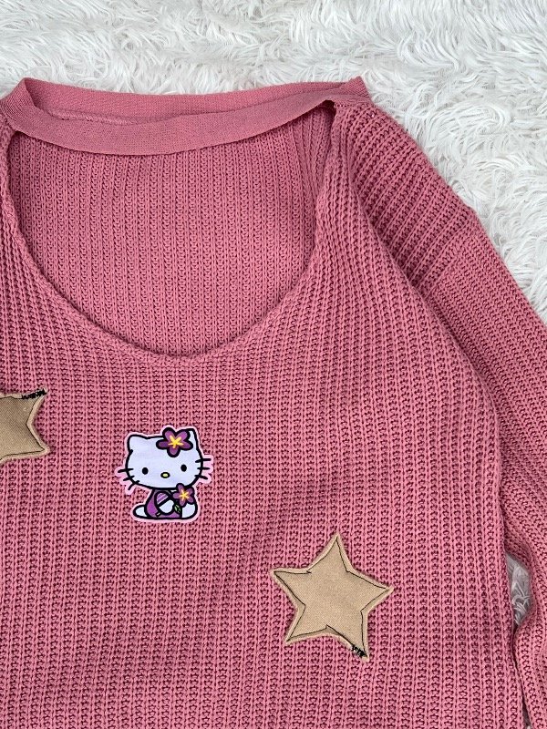 Producto - Suéter rosa Kitty talle S - 5