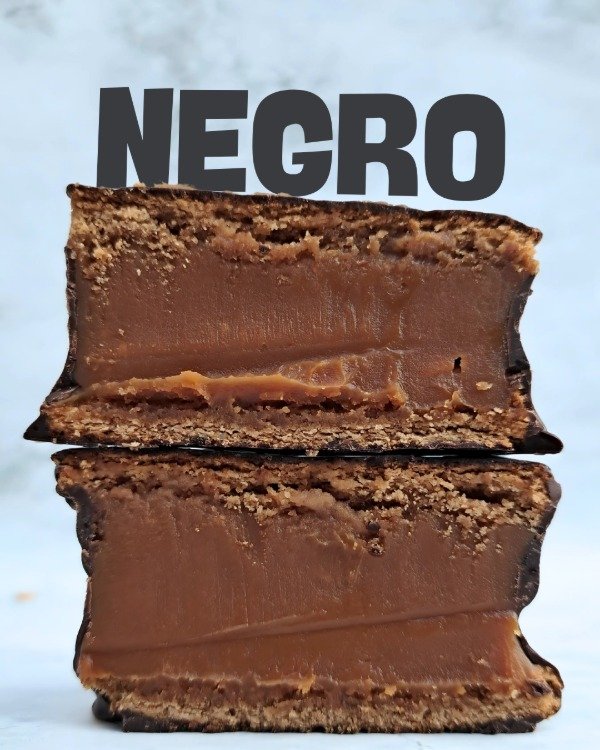 Producto - Caja de Alfajores Artesanales de Chocolate Negro con Dulce de Leche