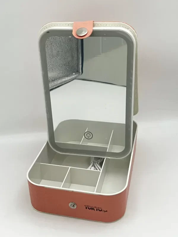 Producto - Espejo LED con estuche organizador de viaje