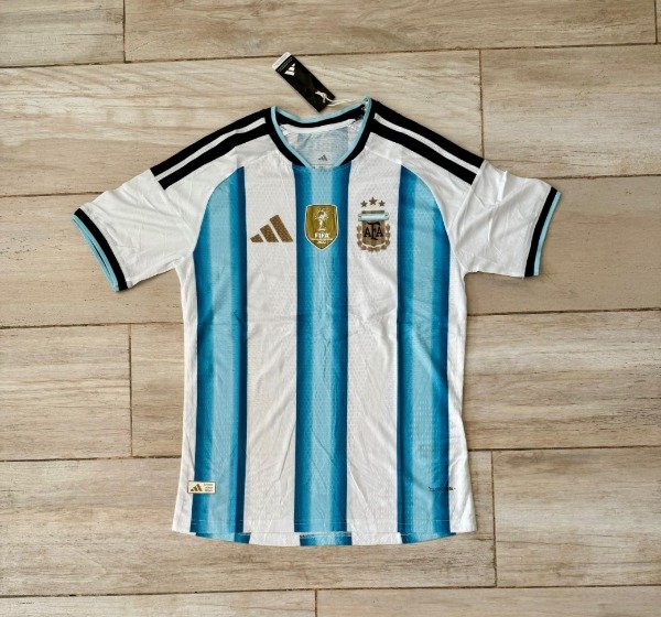 Producto - Camiseta 25/26 Argentina HeatRdy Titular con parche FWC2022