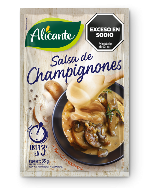 Producto - salsa champigñones 35gr [ALICANTE]
