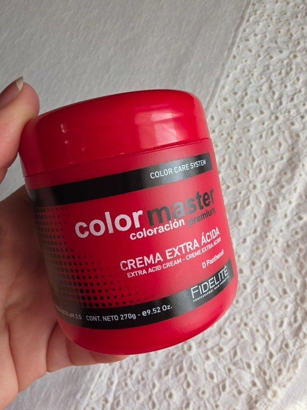 Producto - Crema extra ácida colormaster Fidelite 270g Nutrición Intensa