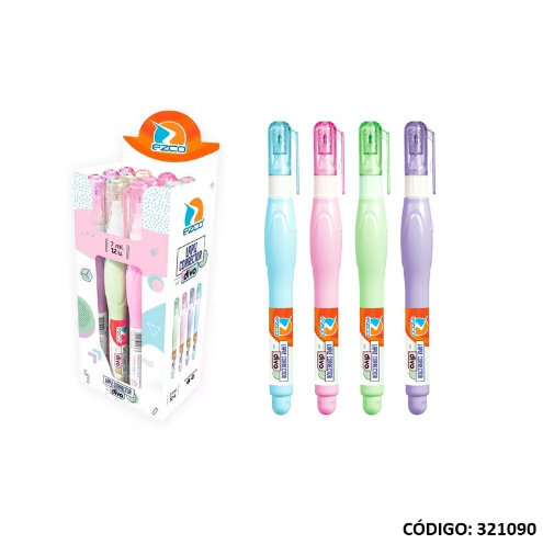 Producto - CORRECARGABLETOR LAPIZ EZCO DIVO PASTEL