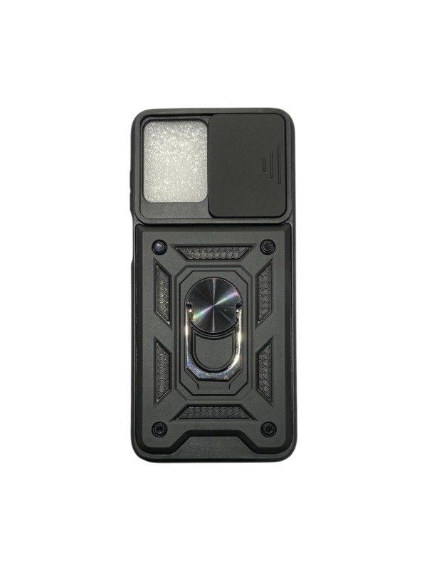 Producto - Funda Cubre Tapa Camara Combo Con Anillo Para Motorola G13 Color Negro