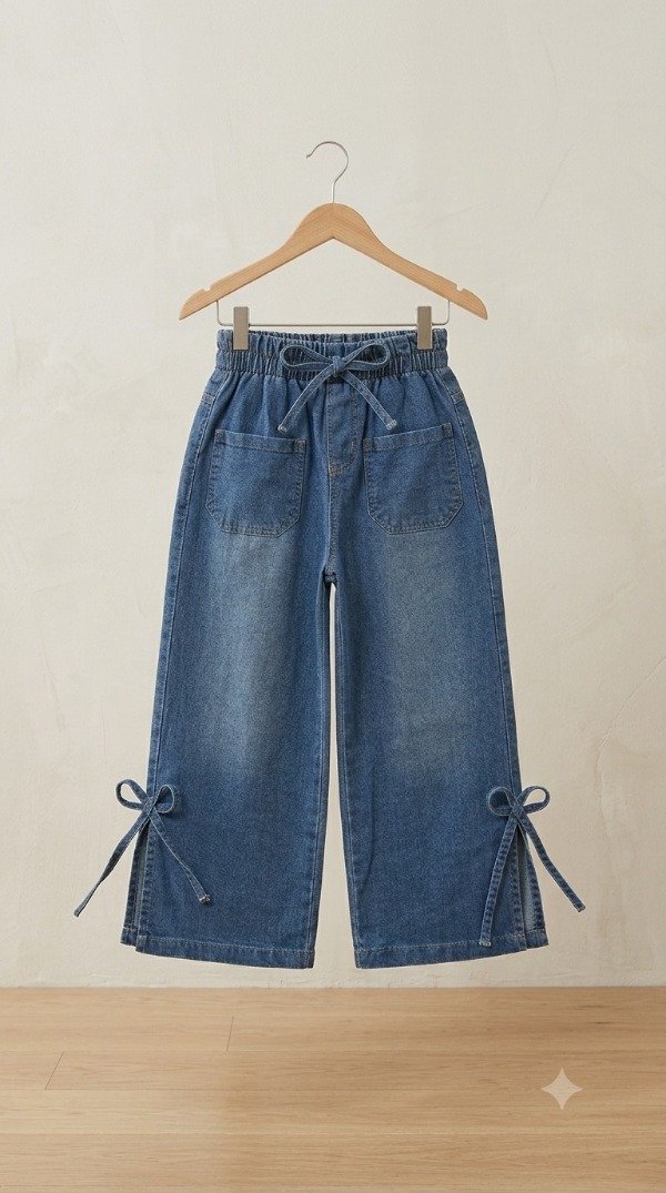 Producto - Jean Wide Leg con Lazos (JEA1)