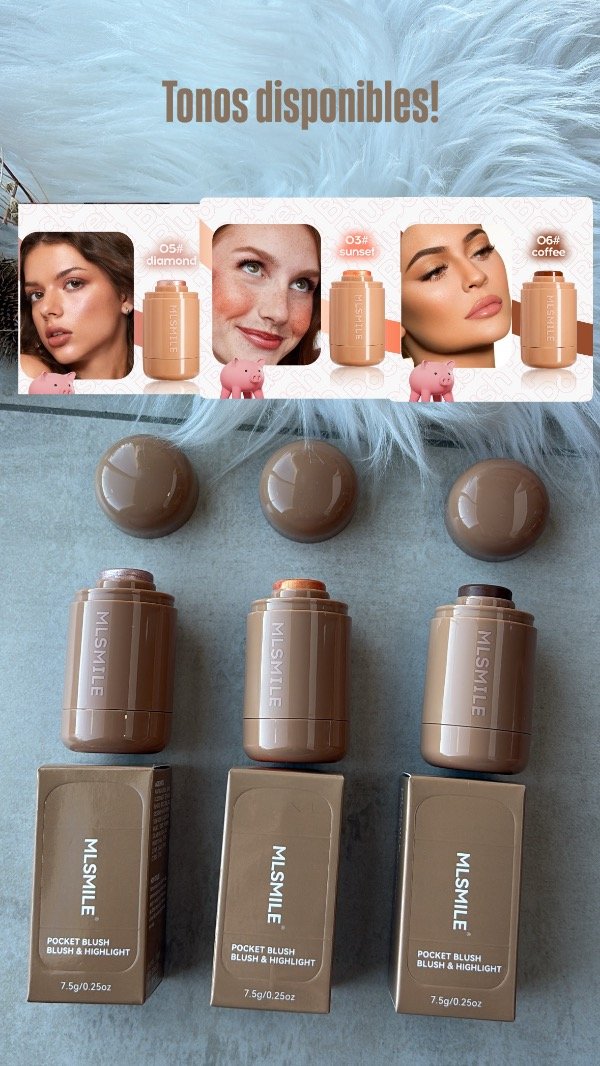 Producto - Blush y highlight
