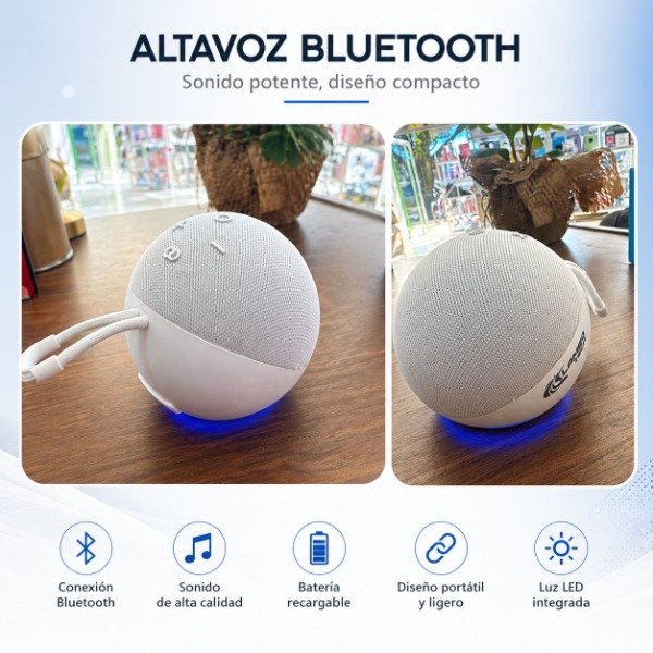 Producto - Altavoz bluetooth