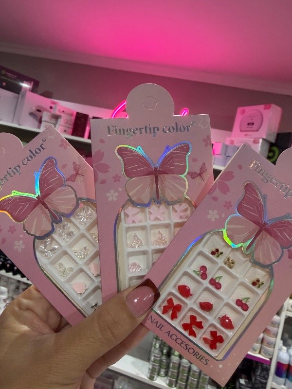 Producto - Dijes surtidos pinky (varios colores disponibles)