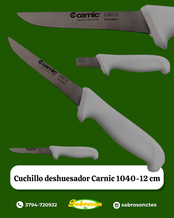 Producto - Cuchillo deshuesador Carnic 1040 12