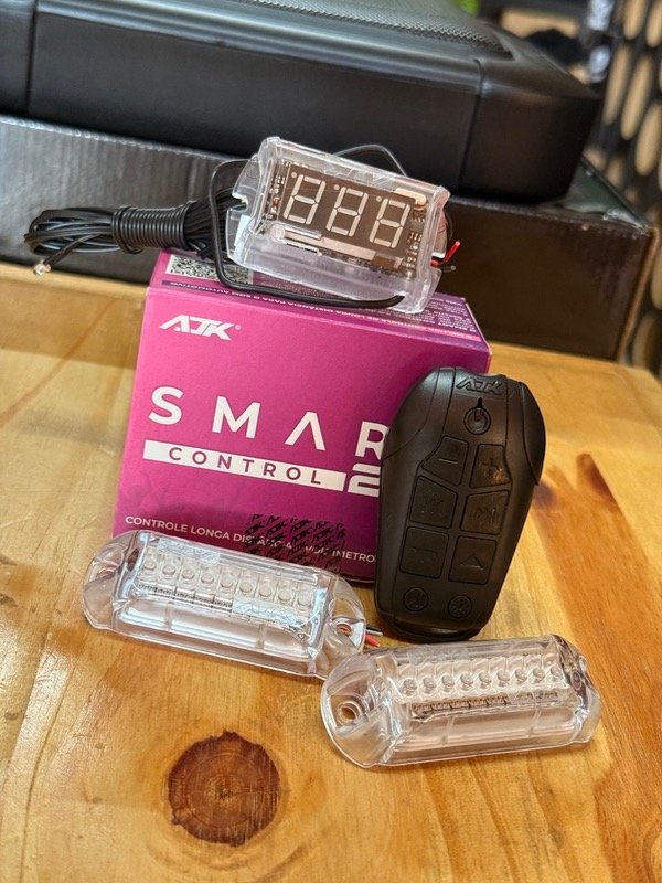 Producto - KIT SMART CONTROL 2.0 VOLTÍMETRO + CONTROL LARGA DISTANCIA + LUCES CON CENTRAL
