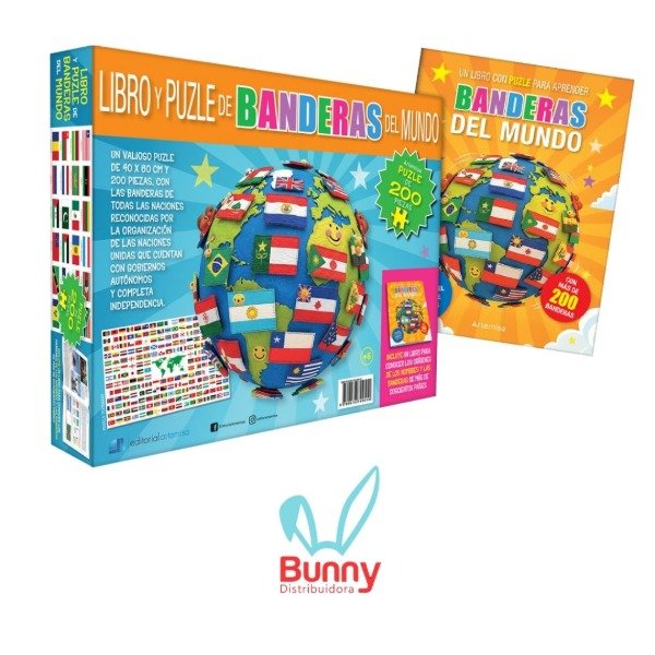 Producto - Puzzle de Banderas del Mundo