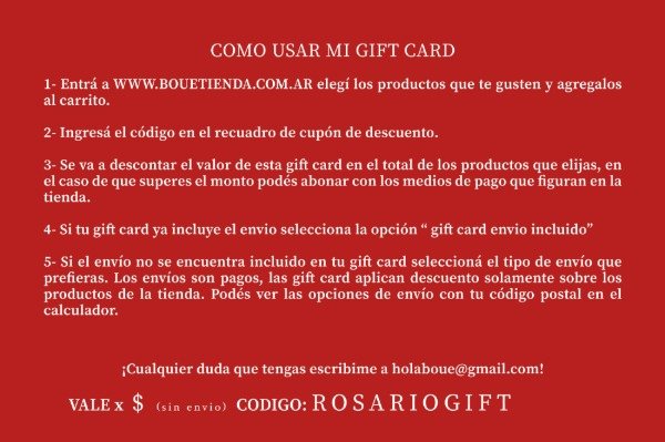 Producto - Gift Mamá valor a elección - 1