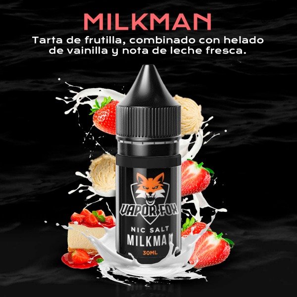 Producto - SALT VAPOR FOX Milkman 30ml