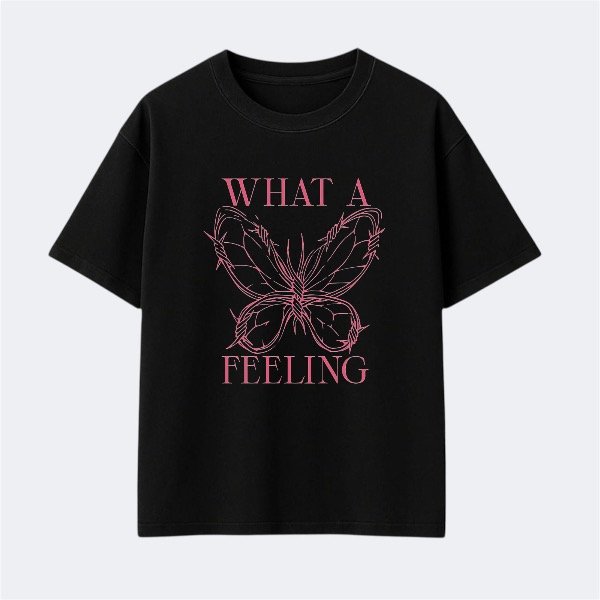 Producto - Remera Oversize - What a feeling