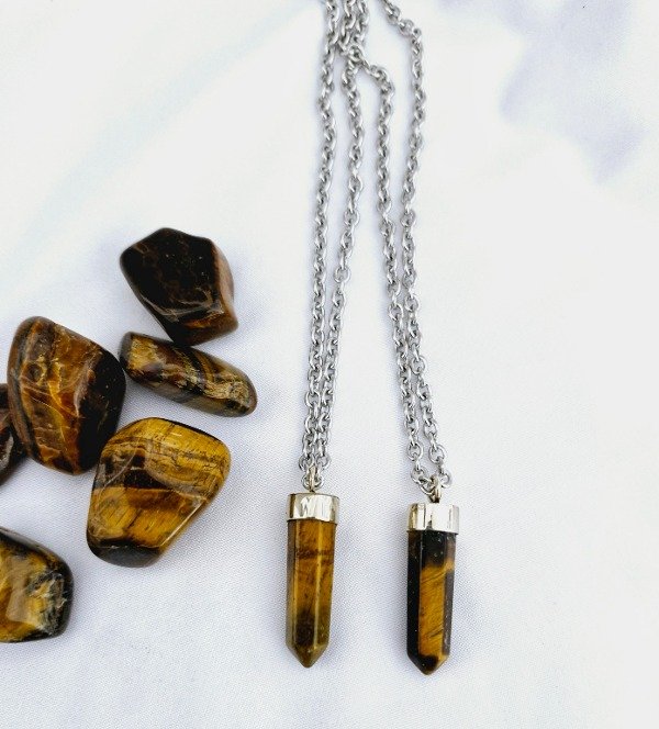 Producto - COLLAR OJO DE TIGRE FUERZA  COD-401