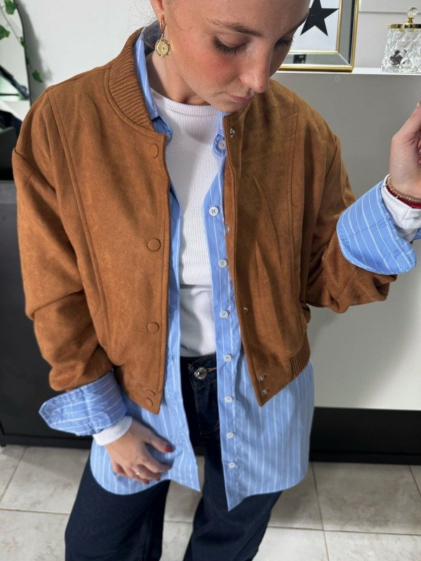 Producto - Campera Gamuza