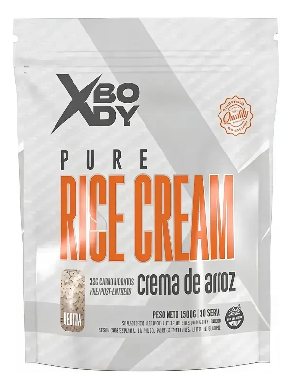 Producto - XBODY - Pure Rice Cream 1,5 KG (sabor neutro) - 0