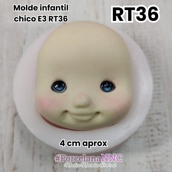 Producto - Molde infantil  chico E3 RT36