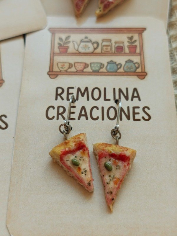 Producto - Aros colgantes pizza muzza