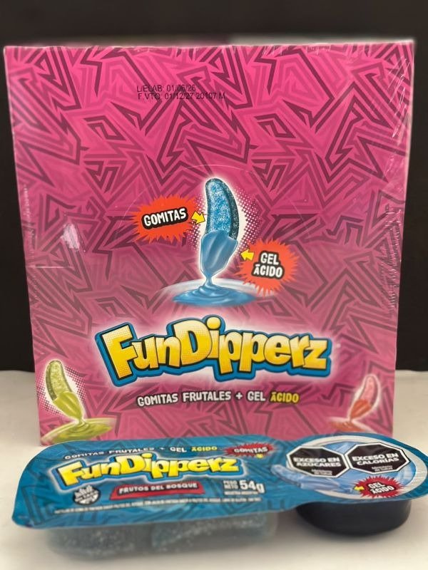 Producto - Fundipperz - Gomitas dulces + salsa ácida