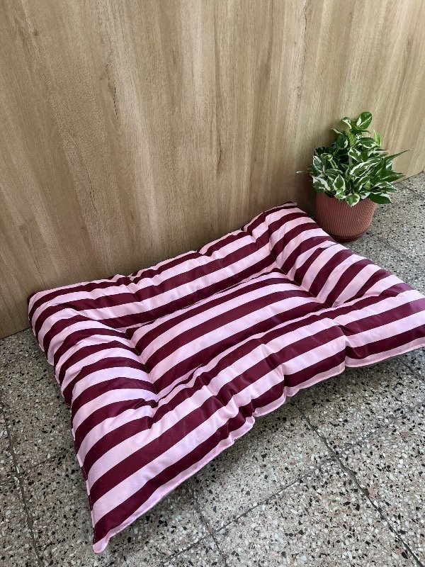 Producto - Almohadón rayas bordó 1m x 75 - 0