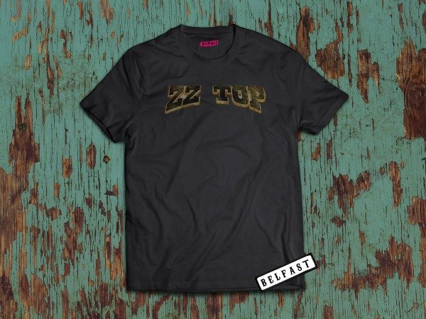 remera zz top logo 1