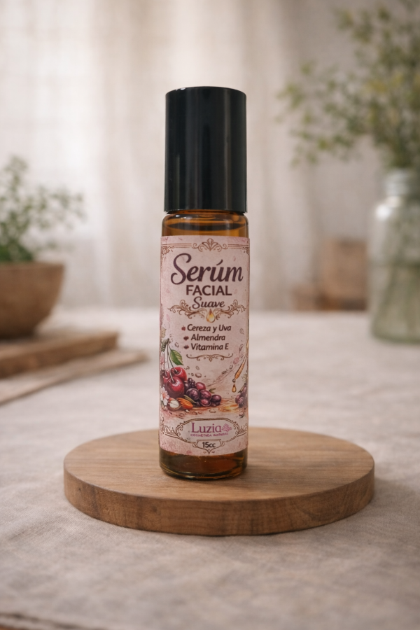 Producto - Serúm Facial Suave - Cereza y Uva 15cc