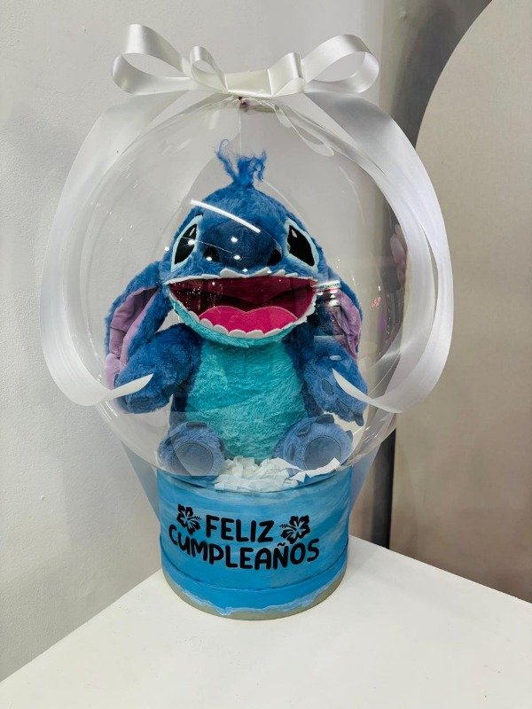 Producto - ARREGLO CON PELUCHE STICH