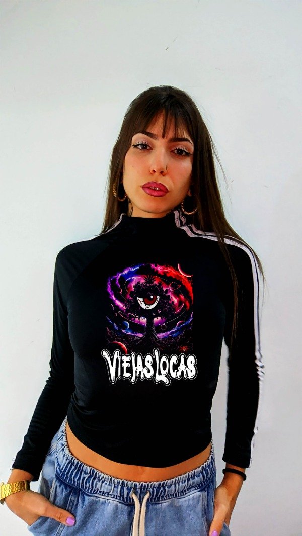 Producto - CAMISETA TERMICA MUJER VIEJAS LOCAS ARBOL DE LA VIDA
