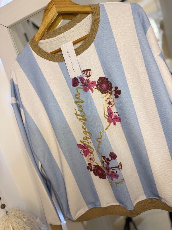 Producto - Buzo Argentina flowers - 1