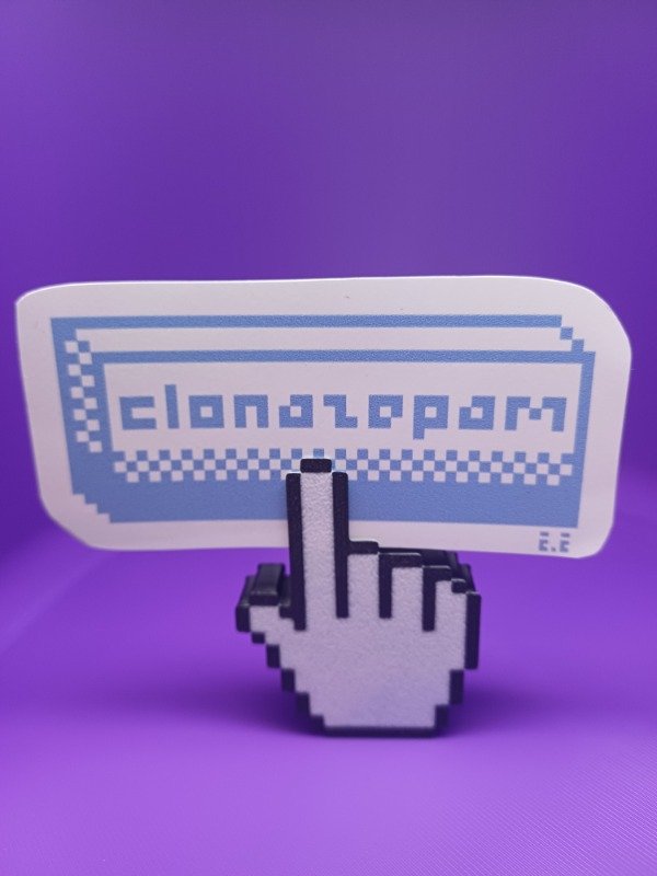 Producto - Sticker Clonazepam